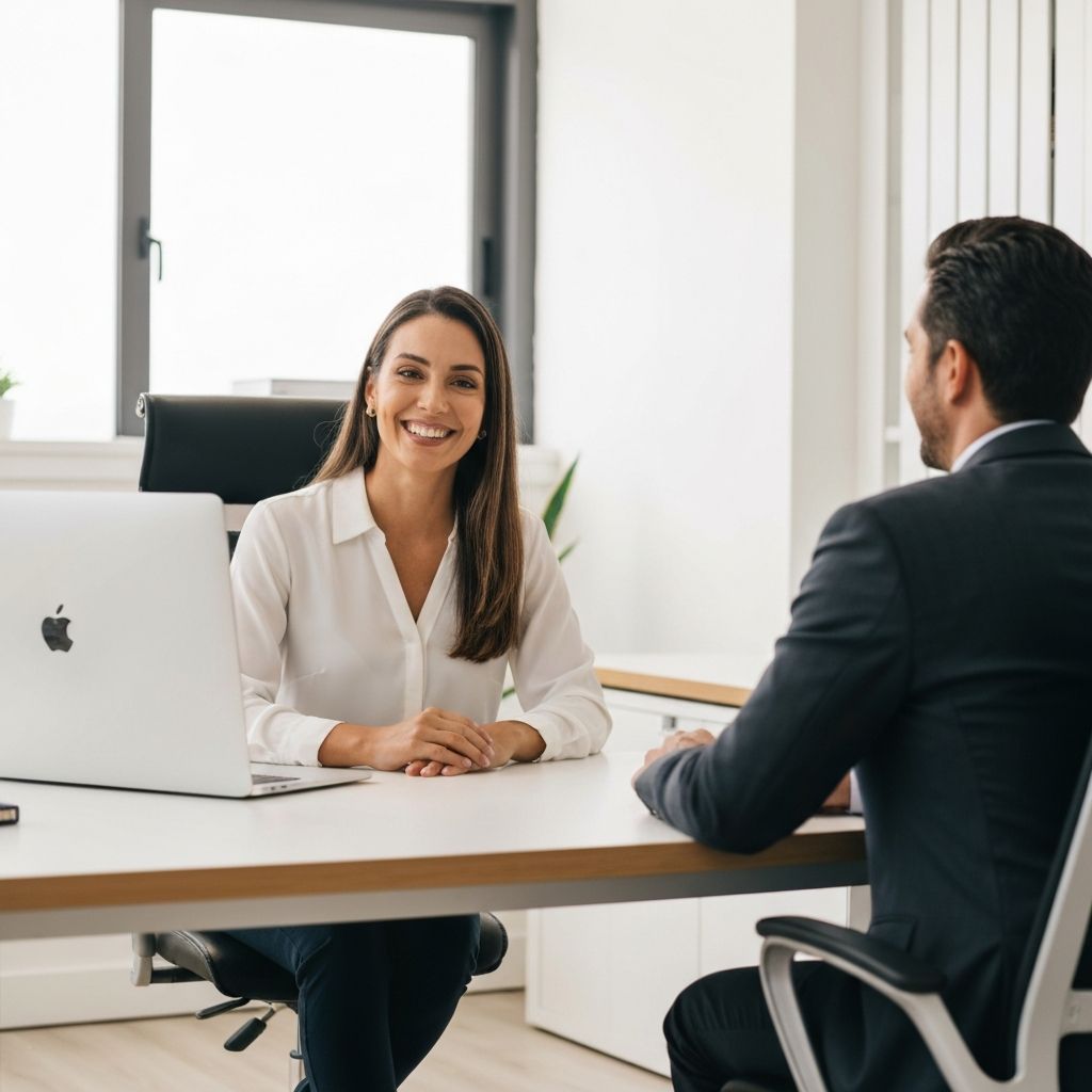 Ambiente profissional de atendimento